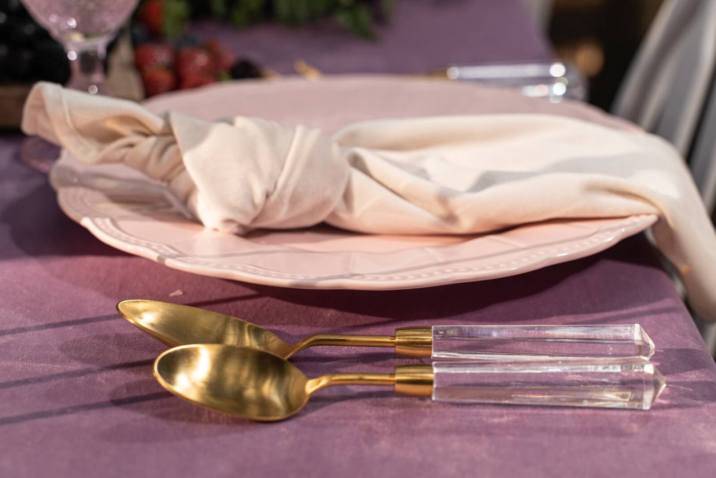 Porcelain Charger plate rent in Toronto