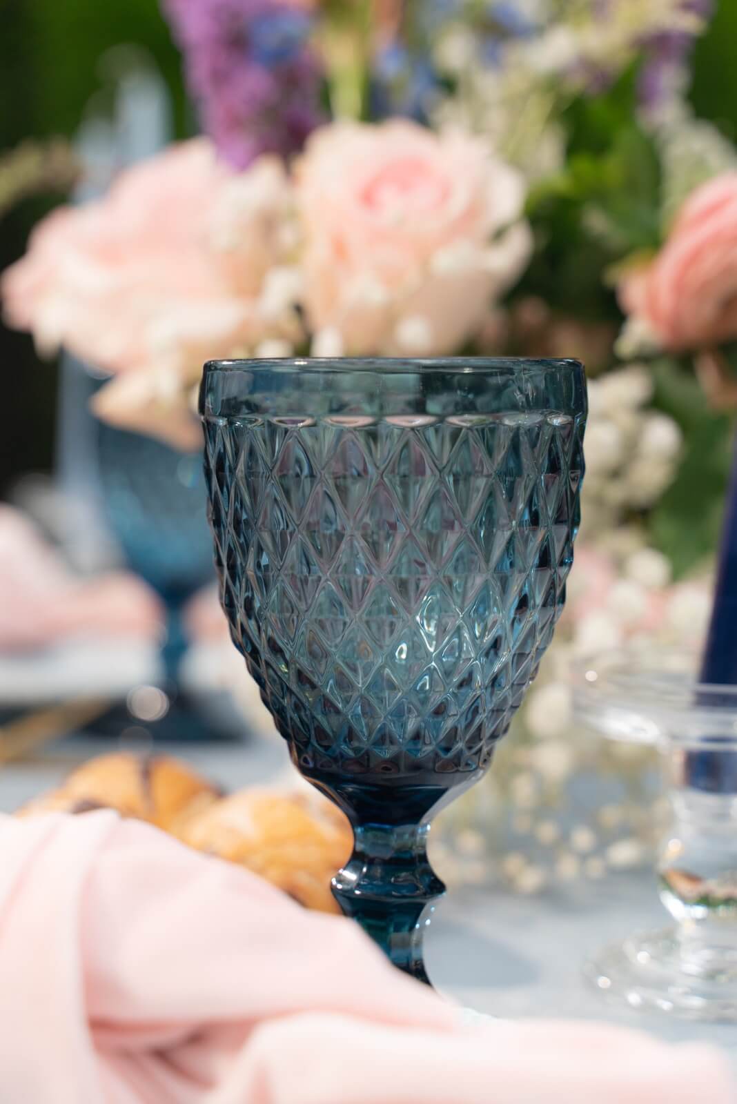 Blue Stud goblet rent in Mississauga for any special event