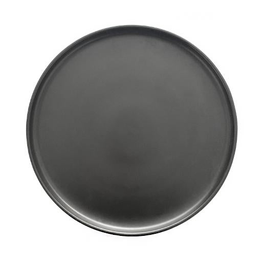 Black matte 12” charger plate