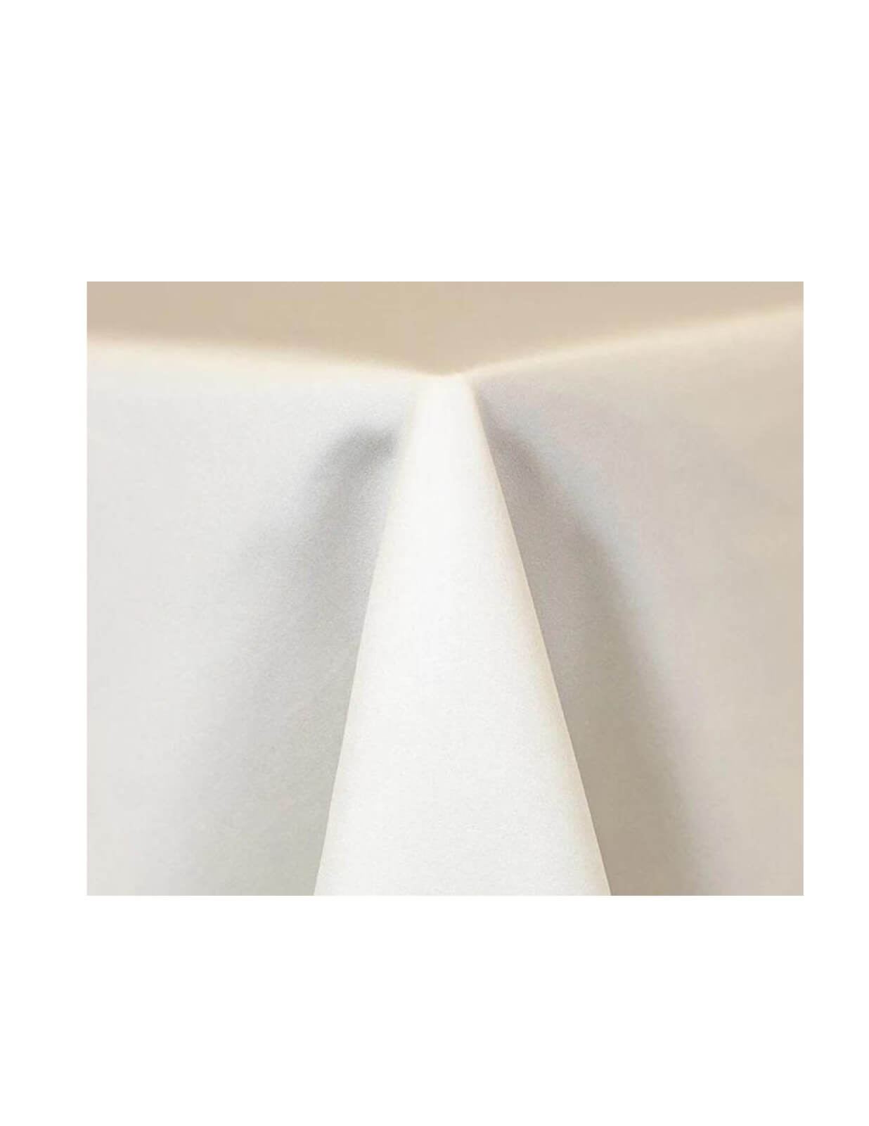 Ivory beige table cloth rent in Toronto for wedding