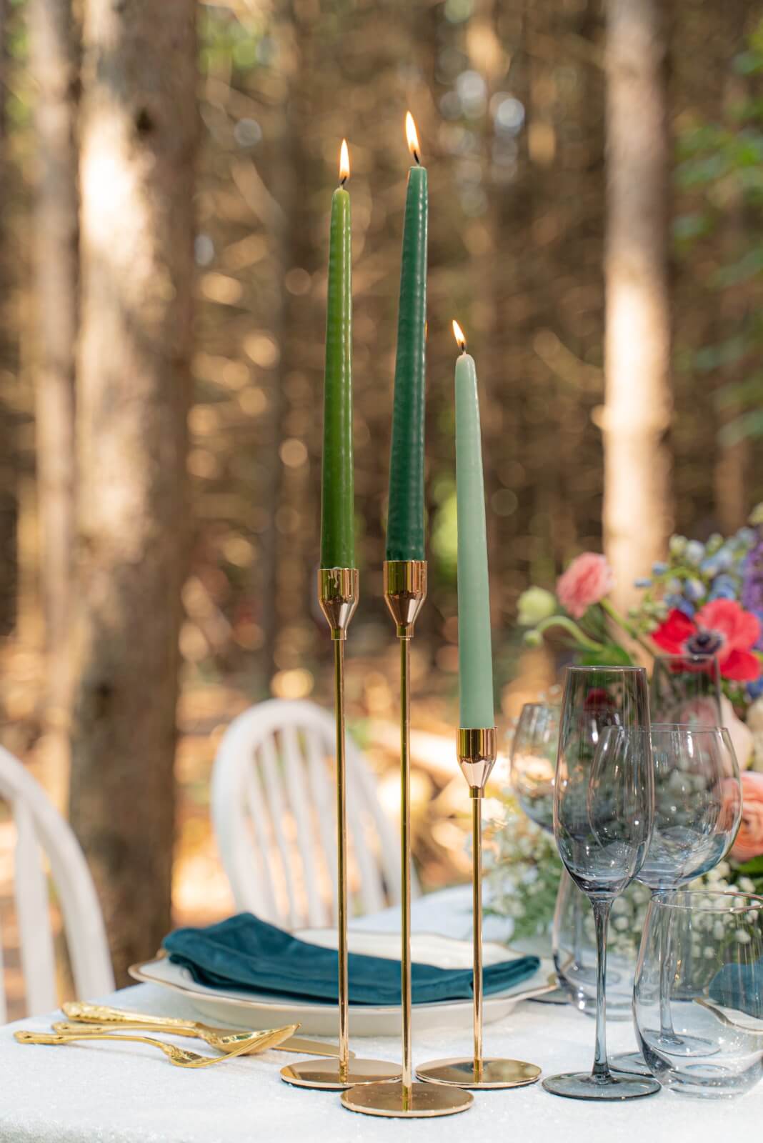 Smokey black wine and champagne glass rent in Vaughan