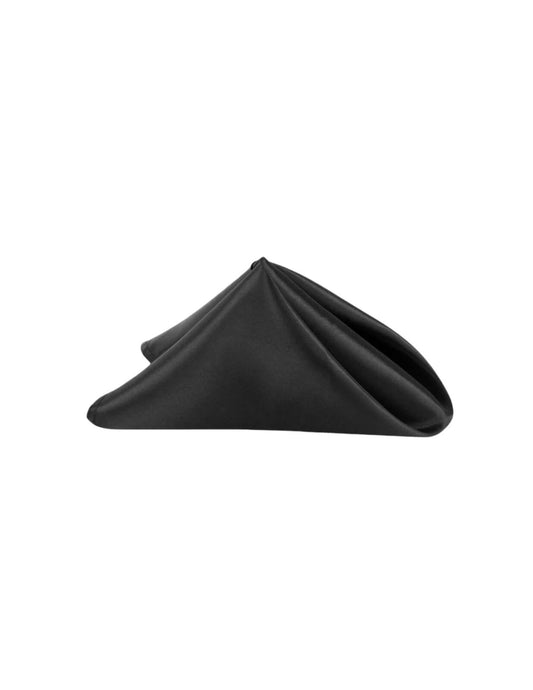 Black Satin Napkin