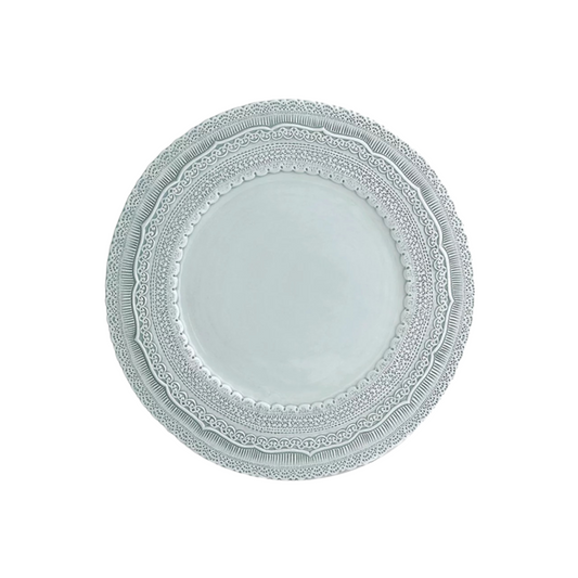 Diana Blue Porcelain Charger Plate