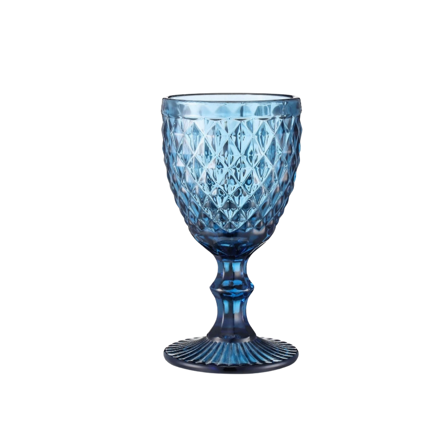 Vintage Blue Goblet