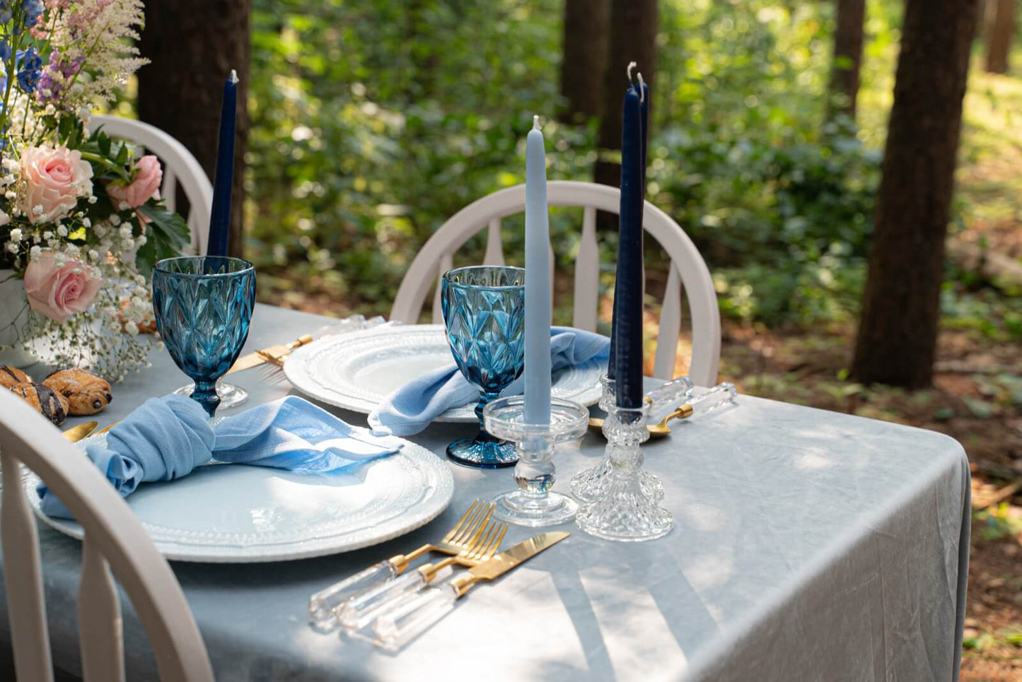 Blue goblet rent in Toronto wedding or any event