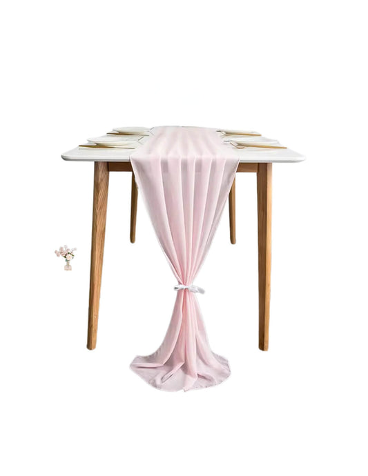 chiffon table runner rent for any special event in Vaughan