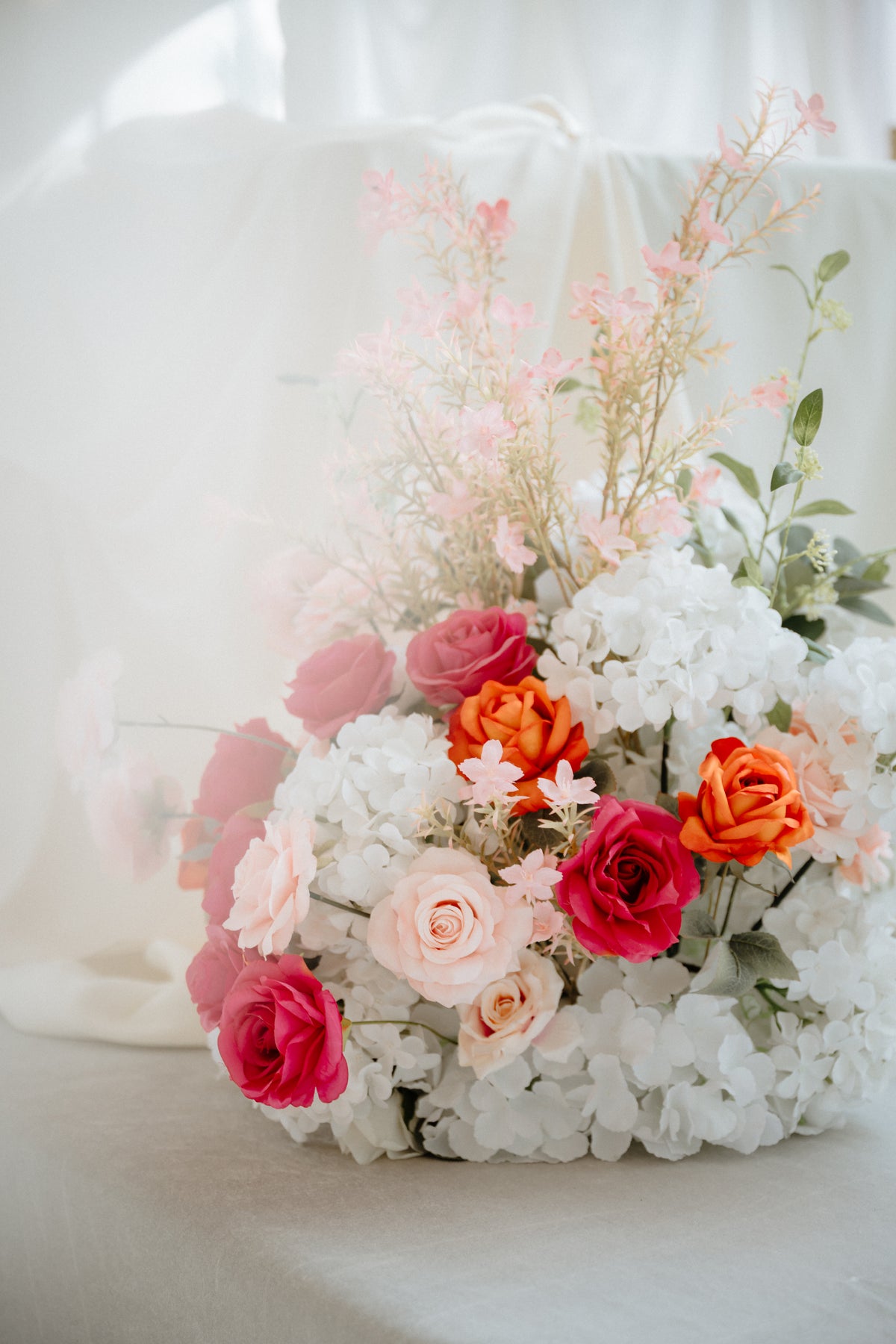 Head Table Dramatic Backdrop