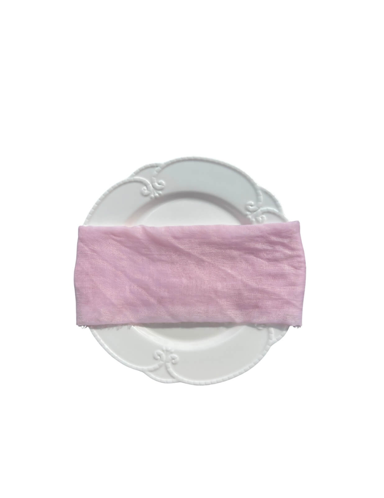 Pink Cheesecloth napkin rental in Vaughan for special events