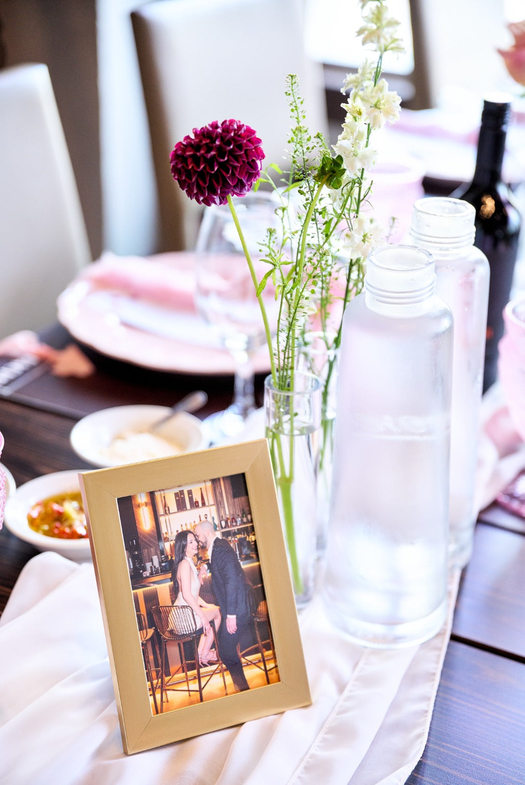 Pink Porcelain plate rent in Vaughan
