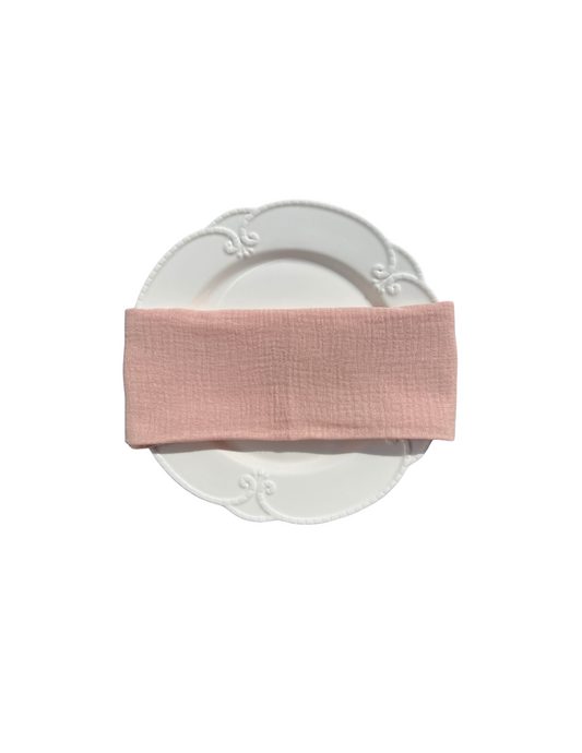 Pink cheesecloth napkin rental in Vaughan Mississauga Maple for weddings, bridal shower and special events
