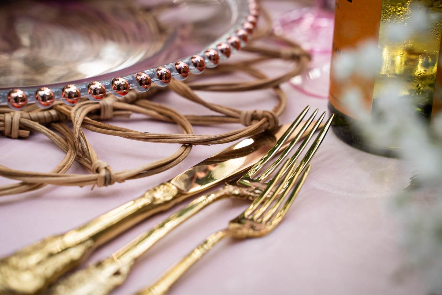 Blush Pink Velvet Tablecloth