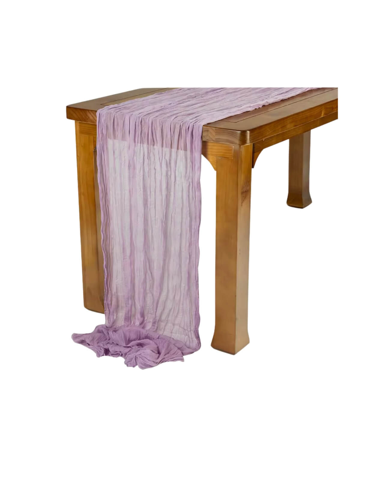 Violet / Lavender table runner rent in Toronto for special event