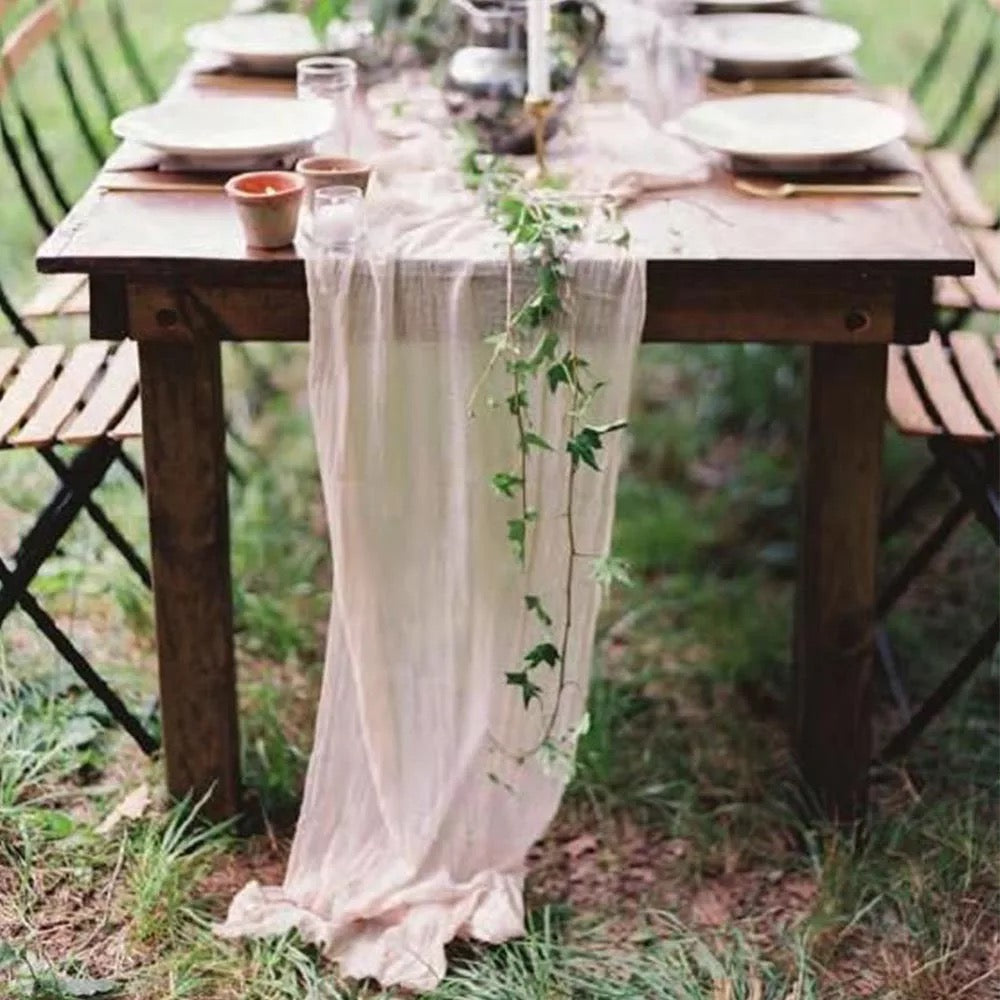 Blush pink table runner rent in Toronto for any special event 