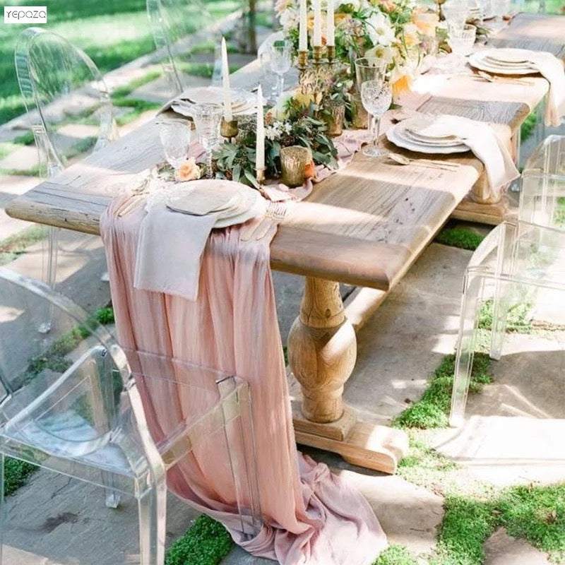 Pink Table runner rent in Toronto for special event 