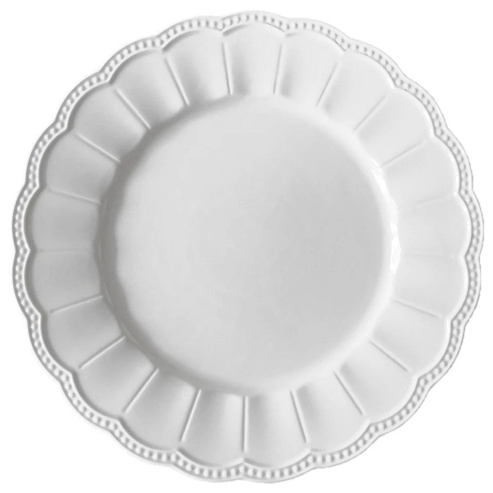Bella White Charger Plate