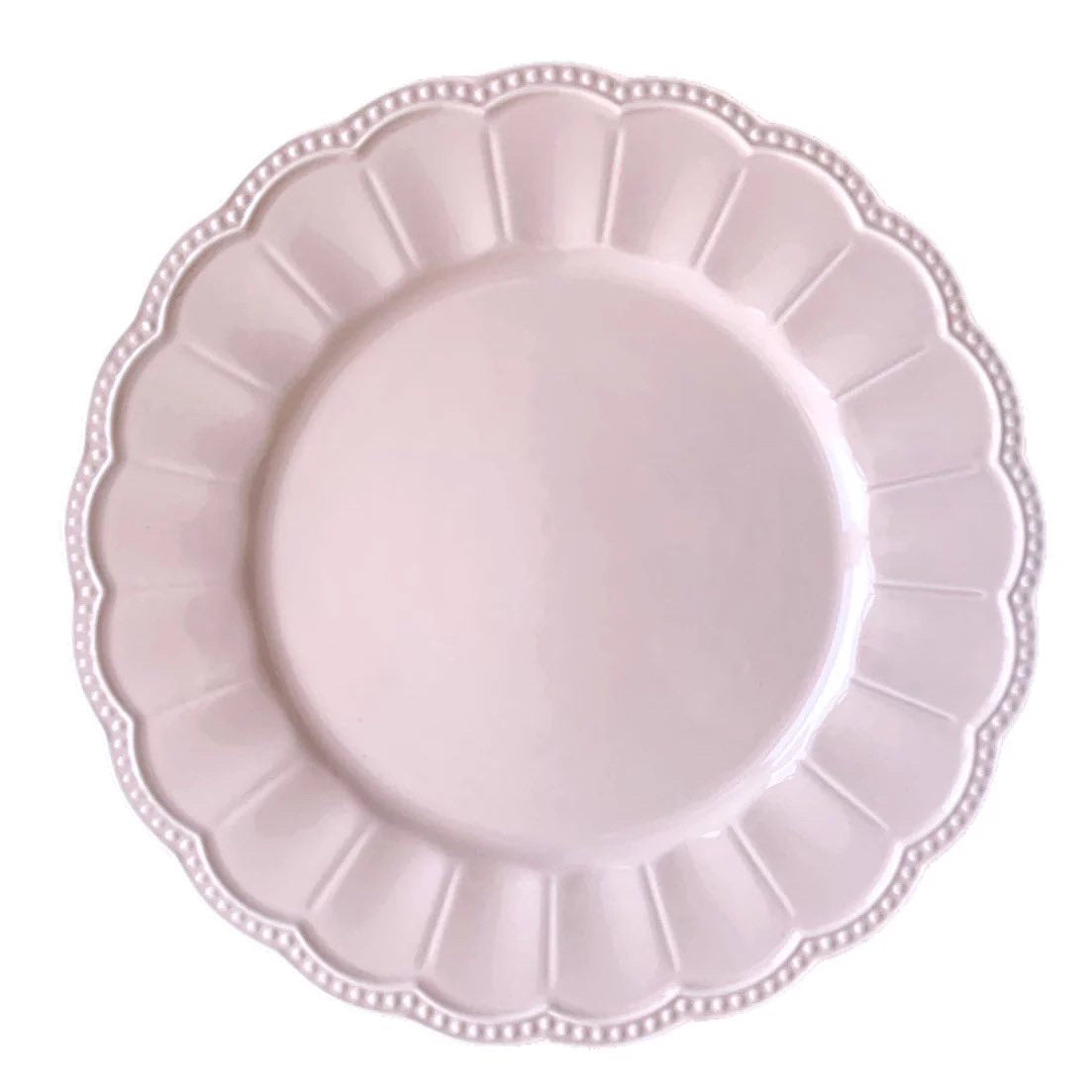 Bella BLUSH PINK Charger plate